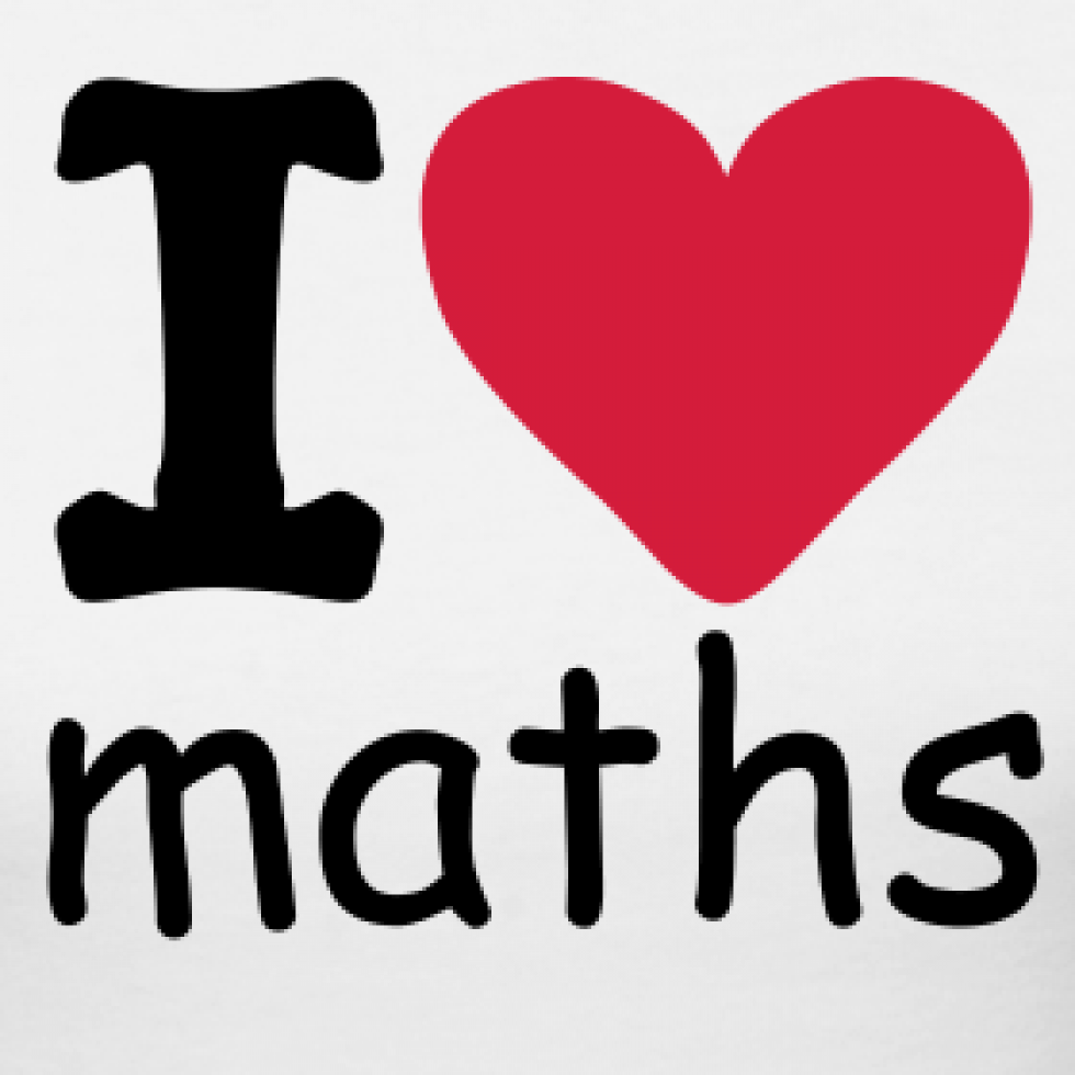 Love Math. I Love Maths. I Love Mathematics.